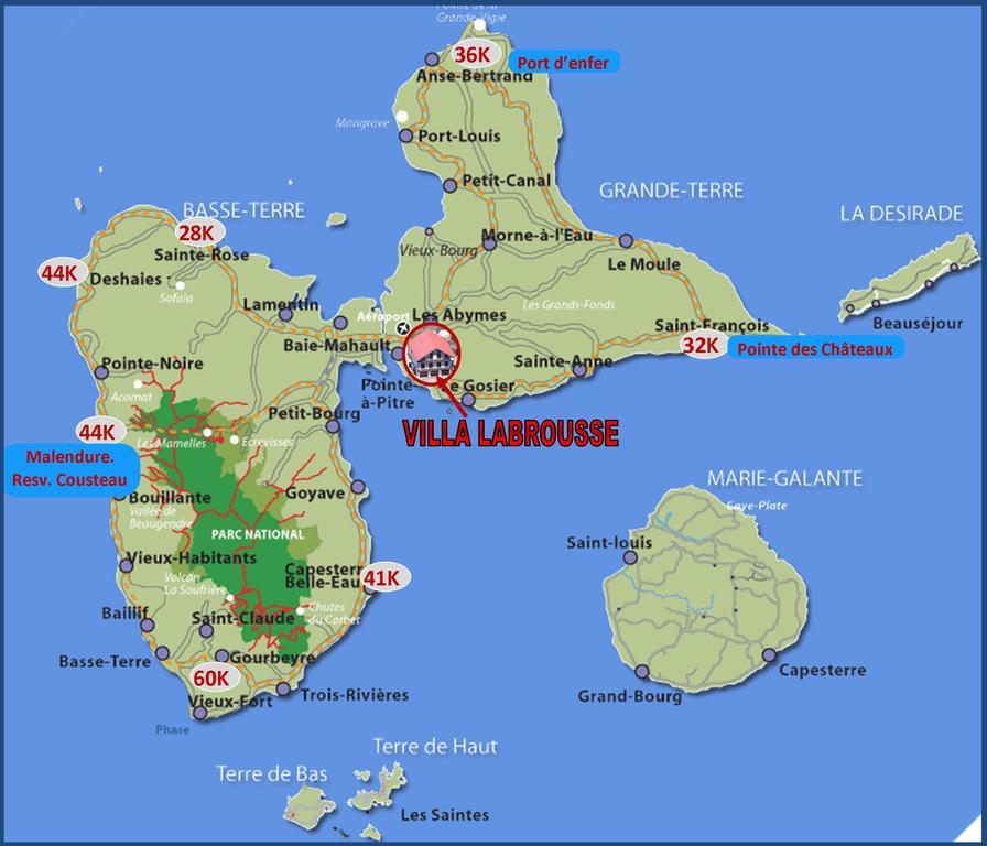 Villa Labrousse  Le Gosier  Esterno foto